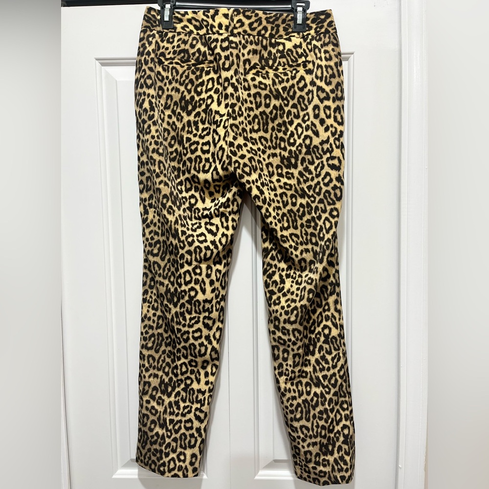 Banana Republic Animal Print Trousers - Picture 2 of 6